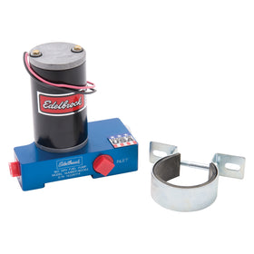 EDELBROCK QUIET-FLO IN-LINE BLUE ELECTRIC FUEL PUMP - 160 GPH