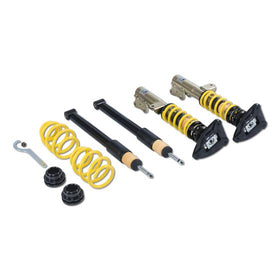 ST XTA Height, Rebound Adjustable Coilover Kit w/ Top Mounts Mercedes CLA 250; 2WD only