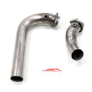 JBA 96-00 GM C/K Pickup 7.4L 409SS Emissions Legal Mid Pipes-1