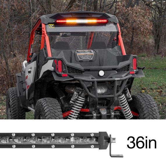 XK Glow Super Slim Offroad LED Chase Bar 5 Modes 108w 36in