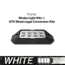 XK Glow Plug n Play Strobe Pod Light Series - White 1pc-1