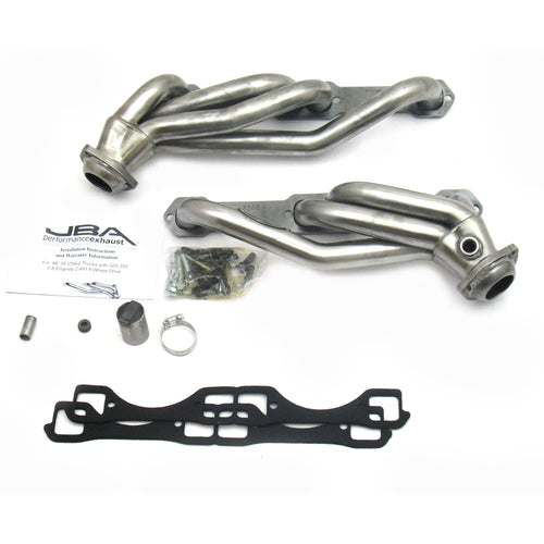 JBA 05-09 Jeep Liberty 3.7L V6 1-1/2in Primary Raw 409SS Cat4Ward Header