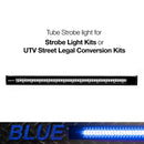 XK Glow Tube Plug n Play Strobe Light Series - Blue 1pc 12in-1
