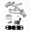 JBA 88-95 & 02-03 GM S-Truck 4.3L V6 4WD 1-1/2in Primary Silver Ctd Cat4Ward Header-1