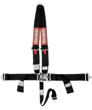 RACEQUIP L & L V4PT SEAT BELT BLACK