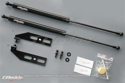 GReddy 00-09 Honda S200 AP1/AP2 Engine Hood Lifter Kit (Designed for OEM weight hoods.)