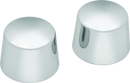 Kuryakyn Front Axle Nut Caps Chrome-1