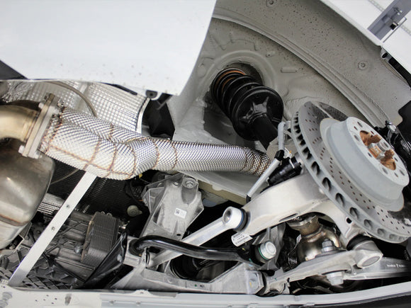 Flat 6 Motorsports Over Axle Pipes - OAP (718 GT4 / Spyder / GTS 4.0)