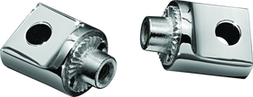 Kuryakyn Non-Pivot Splined Male Adapter Chrome
