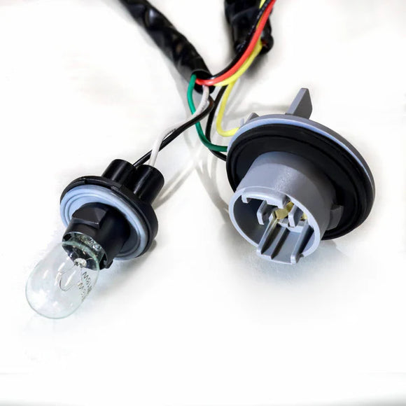 AlphaRex 19-24 Dodge Ram 2500/3500 Stock LED Tail Light to AlphaRex Tail Light Converters - Pair