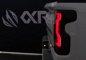 AlphaRex 19-23 Chevrolet Silverado 1500/2500HD/3500HD PRO-Series LED Tail Lights Red Smoke - 0
