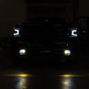 AlphaRex 19-23 Chevrolet Silverado 2500/3500HD DoubleTap Dual Color LED Projector Fog Lights-3
