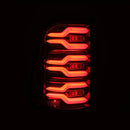 AlphaRex 19-21 Dodge Ram 1500 Luxx-Series LED Tail Lights Alpha-Black w/Activ Light/Seq Signal-2