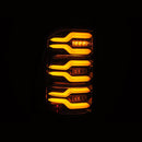 AlphaRex 19-21 Dodge Ram 1500 Luxx-Series LED Tail Lights Alpha-Black w/Activ Light/Seq Signal-4