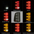 AlphaRex 19-21 Dodge Ram 1500 Luxx-Series LED Tail Lights Black w/Activ Light/Seq Signal-5