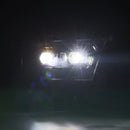 AlphaRex 19-22 Ram 1500 LUXX LED Projector Headlights Alpha Black-6