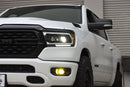 AlphaRex 19-22 Ram 1500 LUXX LED Projector Headlights Alpha Black-2