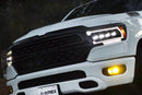 AlphaRex 19-23 Dodge Ram 1500 (No Clsc/Ltd/TRX) NOVA-Series Proj. Headlights Black (Req. Converter)-2