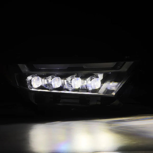 AlphaRex 19-25 Toyota RAV4 (High Trim) NOVA LED Projector Headlights Black