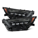 AlphaRex 19-23 Toyota RAV4 NOVA LED Projector Headlights Alpha-Black-1
