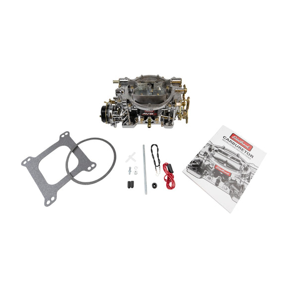 Edelbrock AVS2 650 CFM Carburetor Electric Choke - Chrome Plasma Finish