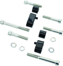 Kuryakyn Driver Floorboard Spacers 09-Up Touring Models Gloss Black-1