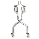Stainless Works Chevy chevelle Small/Big Block 1968-72 Exhaust 2.5in Stainless Dual-1