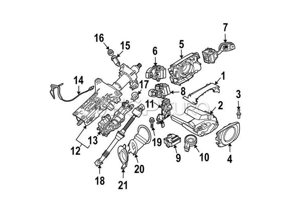 BMW Steering Shaft - Genuine BMW 32306786703
