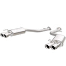 MagnaFlow 2015 Lexus RC350 3.5L V6 Axle Back 2.25in Quad Split Rear Exit Exhaust - 3.5in Tip-1