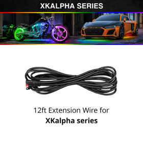XK Glow 5pin Extension Wire Xkalpha - 12 Ft