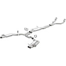 MagnaFlow 14-17 Audi RS7 4.0L 2.5in Quad Split Exit Stainless Steel Cat-Back Exhaust w/Polished Tips-1