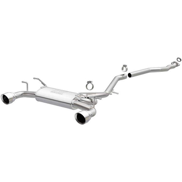 MagnaFlow CatBack 2017 Fiat 124 Spider 1.4L Dual Exit Polished Stainless Exhaust