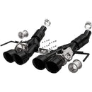 MagnaFlow 14-18 Chevrolet Corvette V8 6.2LGAS Competition Axle Back w/ Quad Black Tips-1