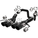 MagnaFlow 14-19 Chevrolet Corvette V8 6.2L GAS Competition Axle Back w/Quad Black Tips 3in Dia-1