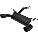 MagnaFlow 2018+ Jeep Wrangler 3.6L Dual Black Tip Axle-Back Exhaust-1