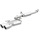 MagnaFlow CatBack 18-19 Toyota Camry SE 2.5L Street Series Single Exit Polished Stainless Exhaust-1