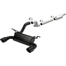 MagnaFlow 2018+ Jeep Wrangler 3.6L 409 SS Dual Split Rear Exit Black Tips Cat-Back Exhaust-1