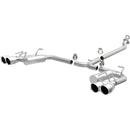 MagnaFlow 18-19 Toyota Camry XSE 2.5L (FWD) Street Series Cat-Back Exhaust w/4in Polished Quad Tips-1