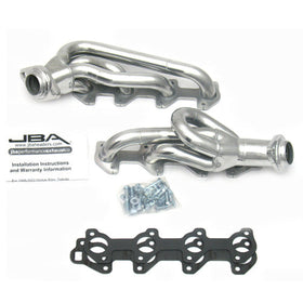 JBA 00-03 Dodge 4.7L PowerTech 1-1/2in Primary Silver Ctd Cat4Ward Header