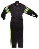 RaceQuip Green Trim SFI-1 JR. Suit - KMedium-1