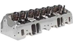 AFR 23 SBC Cylinder Head 195cc Street Heads. straight plug w/heat riser. 65cc. A