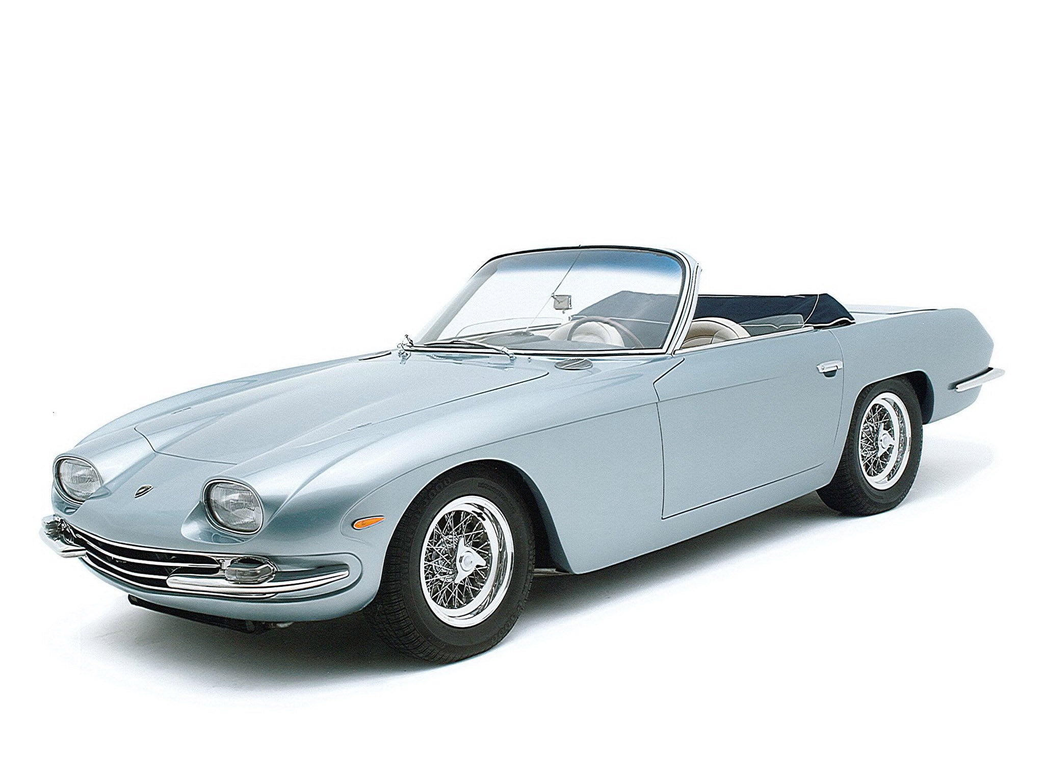 Lamborghini 400 GT 2 plus 2 Stainless Steel Exhaust (1966-68) - 0