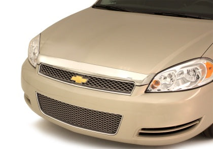AVS 06-13 Chevy Impala Aeroskin Low Profile Hood Shield - Chrome - 0