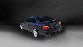 Corsa 1992-1999 BMW 325i/is Coupe E36 Black Sport Cat-Back Exhaust - 0