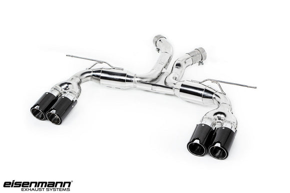 Eisenmann BMW F85 X5M / F86 X6M Race Performance Exhaust - 4x90mm Carbon