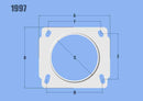 MAF Adapter Nissan - 3" Inlet I.D. Filter-1