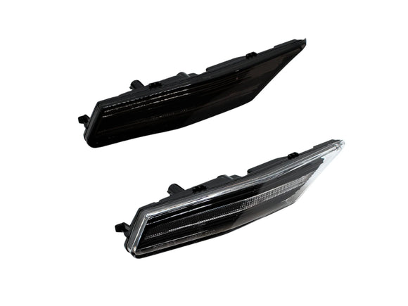 Flat 6 Motorsports - Clear or Smoked LED Side Markers (Taycan)