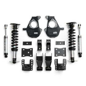 LK11-GMT03 4/6 Lowering Kit, 07-16 Silverado/Sierra 1500, 2WD, Cast Steel Arms, Single Adjustable