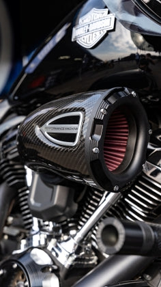 Performance Machine 23-Up CVO, 2024 Touring C4 Series Air Cleaner - Carbon Fiber/Black Ops - 0