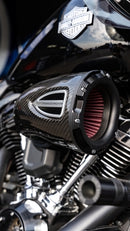 Performance Machine 23-Up CVO, 2024 Touring C4 Series Air Cleaner - Carbon Fiber/Black Ops-2
